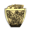 Large Gold Skull Signet Ring | Solid 9ct Gold Mens Heavyweight Signet Ring-Ring-AJT Jewellery 
