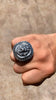 Large Silver Lion Signet Ring | Sterling Silver Mens Lion Signet Ring-Ring-AJT Jewellery 