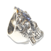Lucky Expendables Skull Ring | Sterling Silver Sylvester Stallone Mens Ring-Ring-AJT Jewellery 
