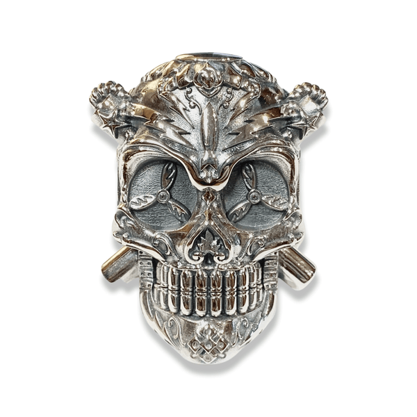 Lucky Expendables Skull Ring-Ring-AJT Jewellery 