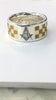 Masonic Freemason Ring | Solid Gold and Sterling Silver Square and Compass Ring-Ring-AJT Jewellery 