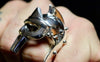 Maximus Gladiator Helmet Ring | Sterling Silver Roman Warrior Mens Ring-Ring-AJT Jewellery 