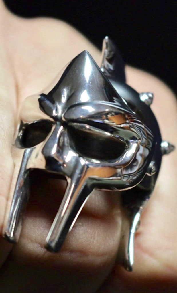 Maximus Gladiator Helmet Ring-Ring-AJT Jewellery 