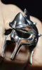 Maximus Gladiator Helmet Ring | Sterling Silver Roman Warrior Mens Ring-Ring-AJT Jewellery 