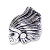 Native American Indian Large Ring | Sterling Silver Oversized Mens Heritage Ring-Ring-AJT Jewellery 