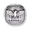 Roman Engraved Signet Ring | Sterling Silver SPQR Mens Roman Ring-Ring-AJT Jewellery 