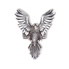 Sterling Silver Eagle Ring | American Eagle Mens Silver Ring-Ring-AJT Jewellery 