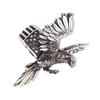 Sterling Silver Eagle Ring | American Eagle Mens Silver Ring-Ring-AJT Jewellery 
