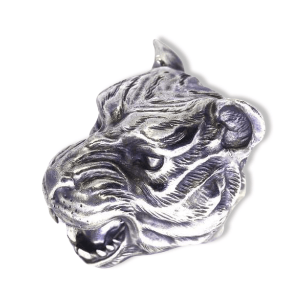 Sterling Silver Tiger Ring-Ring-AJT Jewellery 