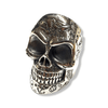 Tattoo Master Skull Ring | Sterling Silver Mens Tattoo Flash Skull Ring-Ring-AJT Jewellery 