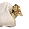 The Regal Gold Skull Ring | 9ct Gold Mens Baroque Skull Ring-Ring-AJT Jewellery 