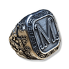 Trust The Process Ring | Sterling Silver M Initial Signet Ring by Malice x AJT-Ring-AJT Jewellery 