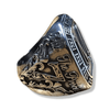 Trust The Process Ring | Sterling Silver M Initial Signet Ring by Malice x AJT-Ring-AJT Jewellery 