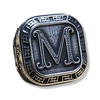 Trust The Process Ring | Sterling Silver M Initial Signet Ring by Malice x AJT-Ring-AJT Jewellery 