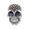 Chaos Skull Ring | Sterling Silver Tommy Lee Spiked Skull Ring-Ring-AJT Jewellery 
