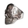 Ladies Silver Sugar Skull Ring | Sterling Silver Womens Sugar Skull Ring-Womens-AJT Jewellery 