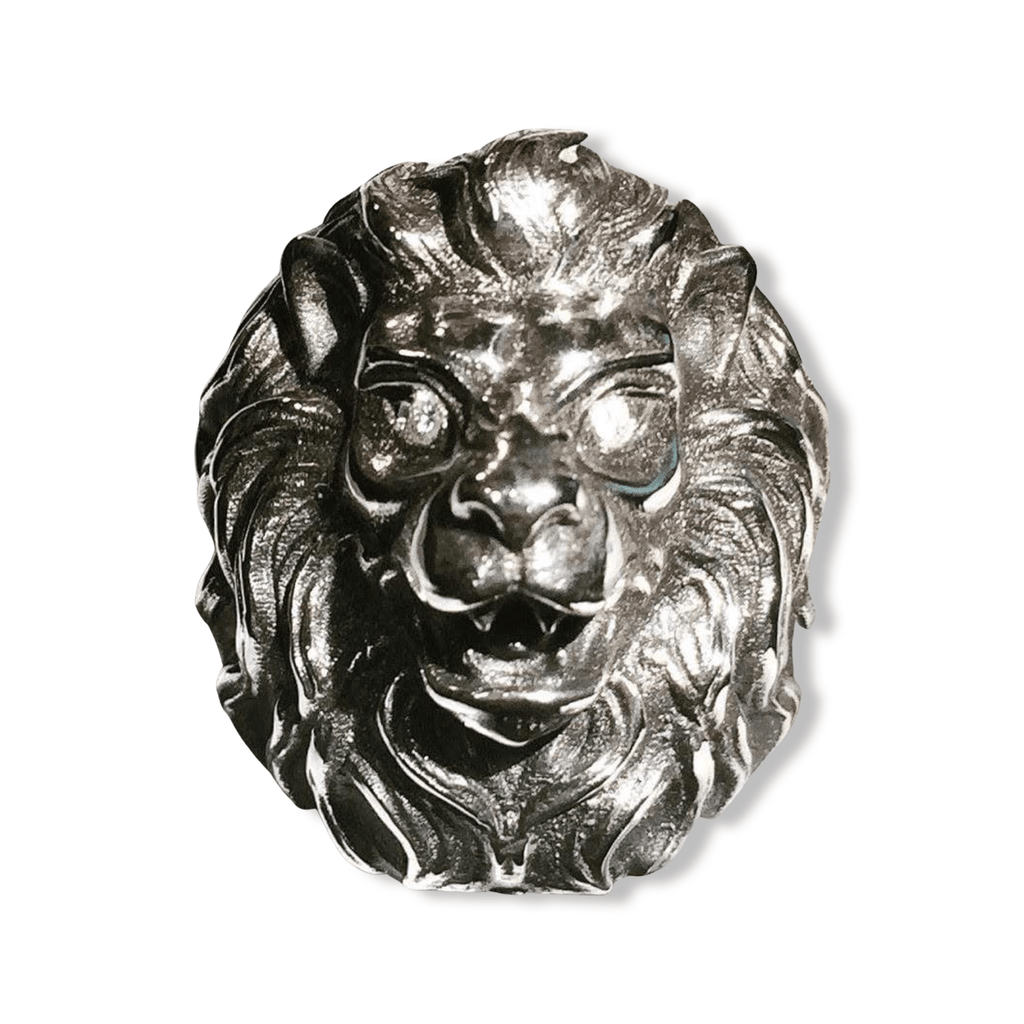 Buy Handmade Oxidized Silver Men Lion Ring , Silver Leon Head Ring ,  African Lion Men Jewelry, Lion Boho Men Gift Rings , 925k Silver Online in  India - Etsy