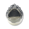 Womens Lion Head Ring | Sterling Silver Ladies Lion Head Ring-Womens-AJT Jewellery 